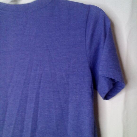 Home Of The Brave Shirt Women S Short Sleeve Liberty Freedom Justice Flag USA - Picture 12 of 14